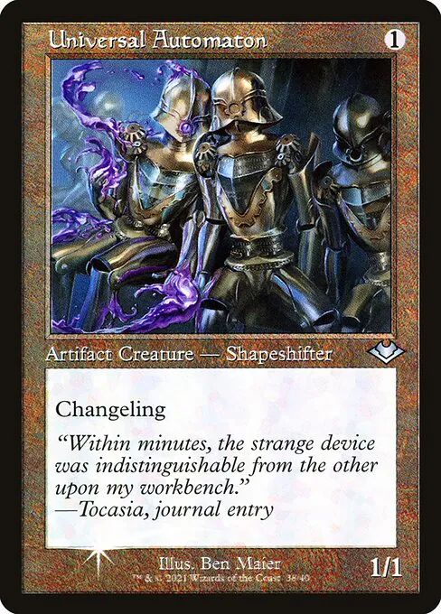 Universal Automaton, Modern Horizons 1 Timeshifts 38, uncommon