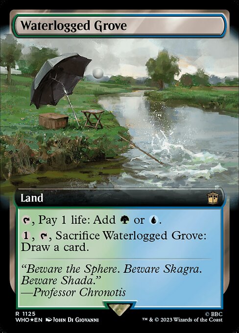 Waterlogged Grove, Doctor Who 1125, rare