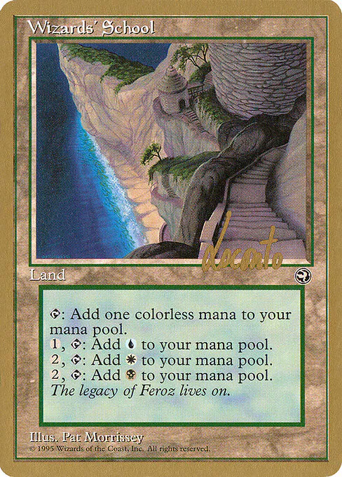 Wizards' School, Pro Tour Collector Set ml115, uncommon