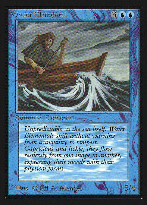 Water Elemental, Intl. Collectors' Edition 92, uncommon