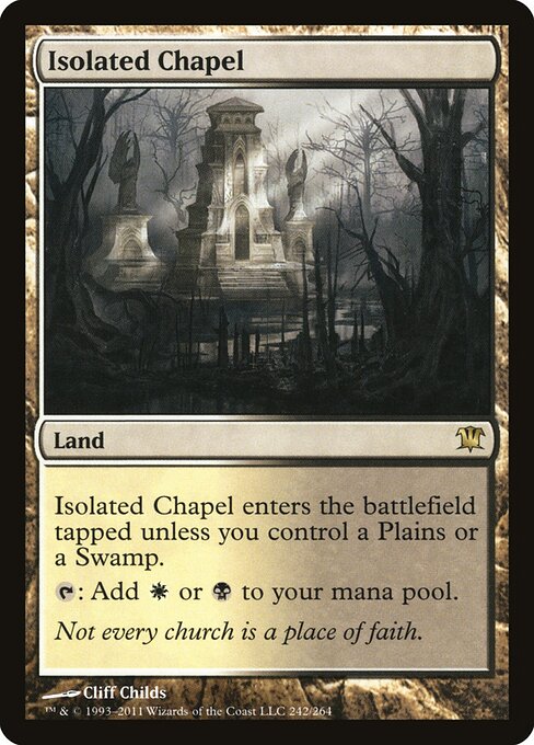 Isolated Chapel, Innistrad 242, rare