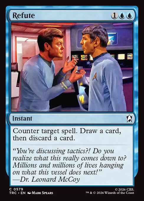 Refute, Star Trek Commander 579, common