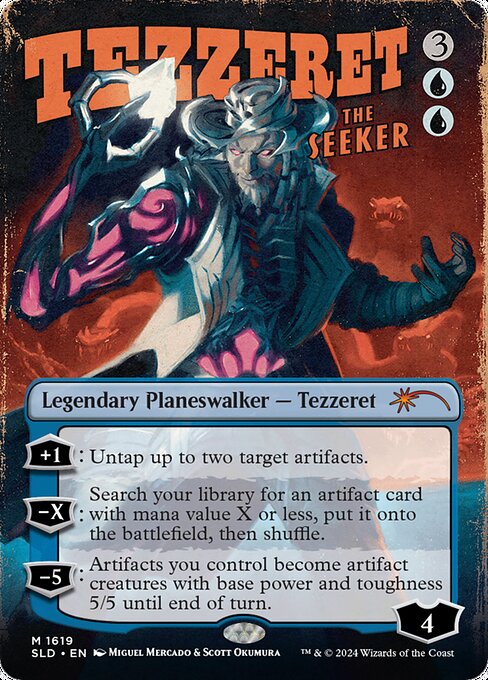 Tezzeret the Seeker, Secret Lair Drop 1619, mythic