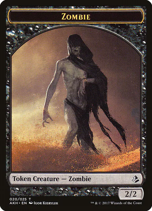 Zombie, Amonkhet Tokens 20, common