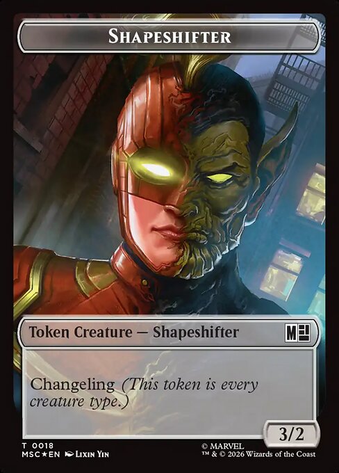 Shapeshifter, Marvel Super Heroes Commander Tokens 18, common