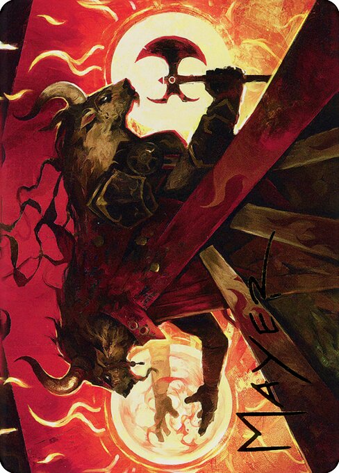 Hurloon Battle Hymn // Hurloon Battle Hymn, Dominaria United Art Series 33, common