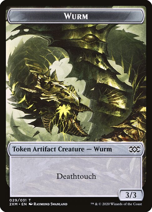 Wurm, Double Masters Tokens 29, common