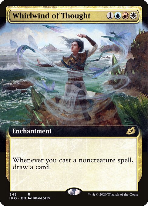 Whirlwind of Thought, Ikoria: Lair of Behemoths 348, rare