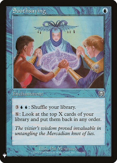 Soothsaying, The List MMQ-104, uncommon