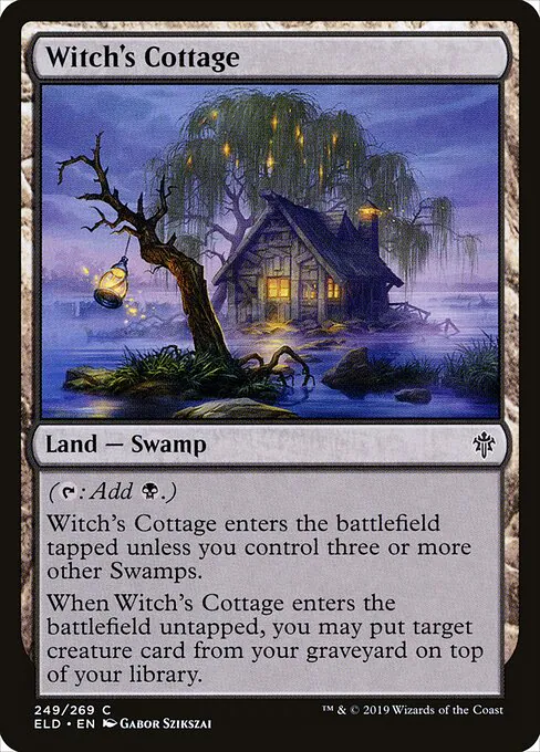Witch's Cottage, Throne of Eldraine 249, common