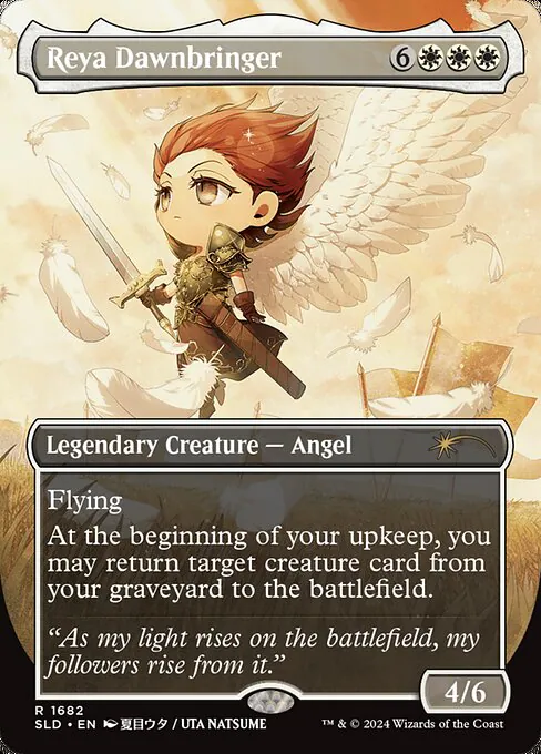 Reya Dawnbringer, Secret Lair Drop 1682, rare