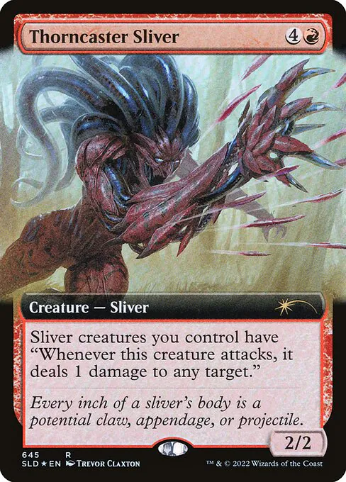 Thorncaster Sliver, Secret Lair Drop 645, rare