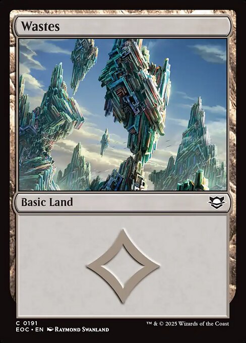 Wastes, Edge of Eternities Commander 191, common