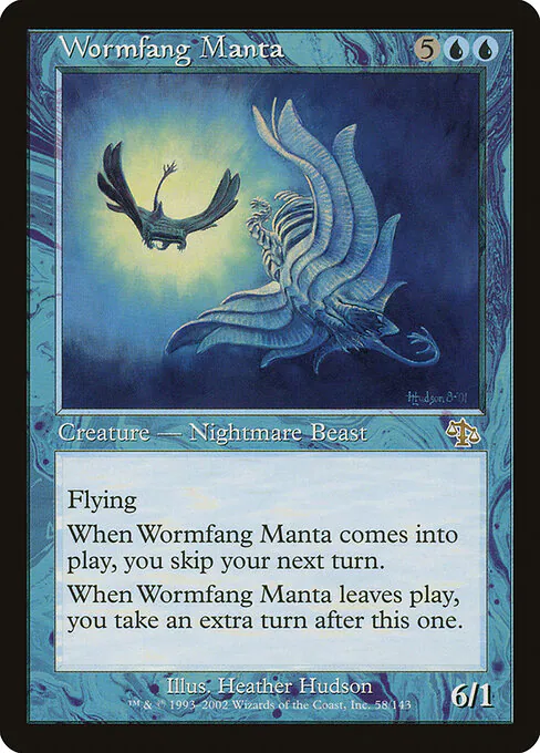 Wormfang Manta, Judgment 58, rare