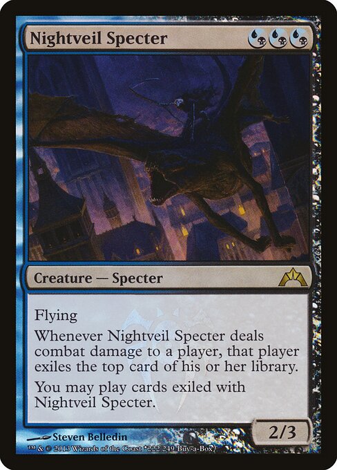 Nightveil Specter, Gatecrash Promos 222★, rare
