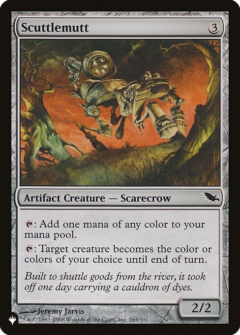 Scuttlemutt, The List SHM-263, common