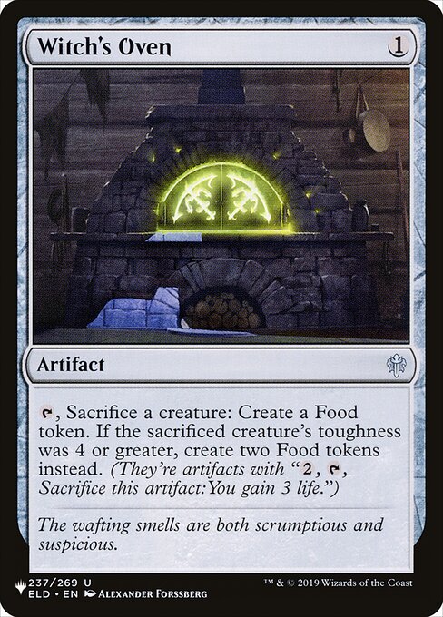 Witch's Oven, The List ELD-237, uncommon
