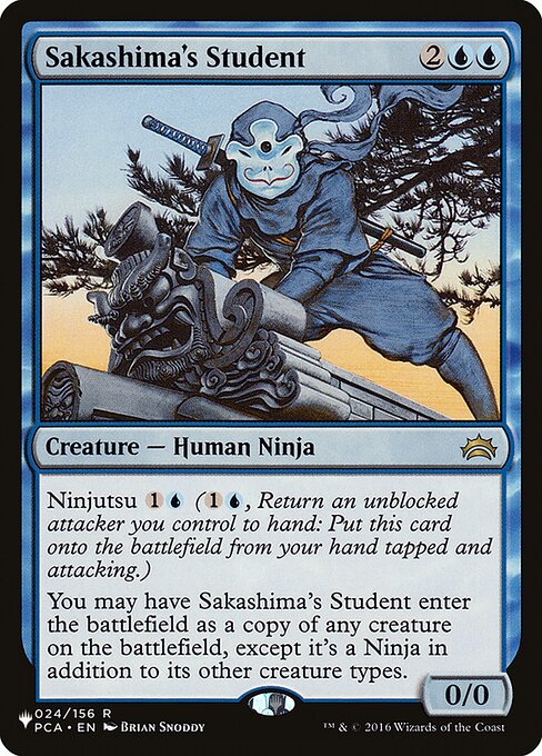 Sakashima's Student, The List PCA-24, rare