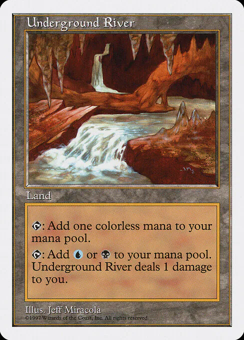 Underground River, Fifth Edition 426, rare