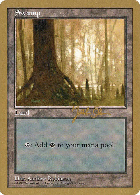 Swamp, World Championship Decks 1997 js441, common