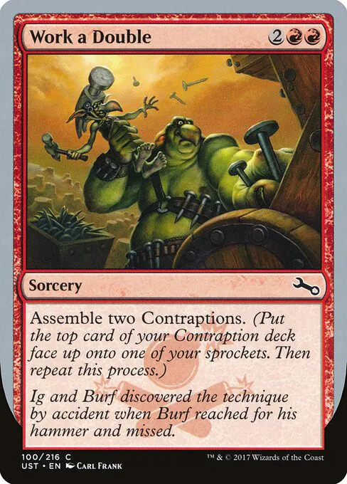 Work a Double, Unstable 100, common