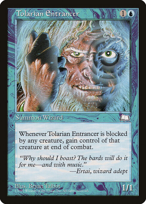 Tolarian Entrancer, Weatherlight 56, rare