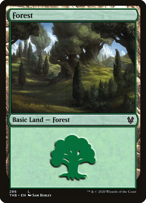 Forest, Theros Beyond Death 286, common