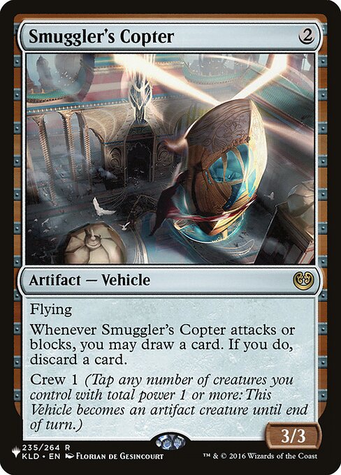 Smuggler's Copter, The List KLD-235, rare