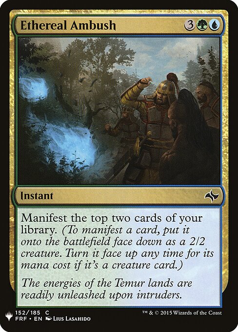 Ethereal Ambush, The List FRF-152, common