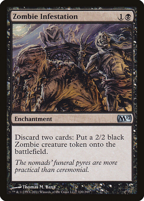 Zombie Infestation, Magic 2012 120, uncommon