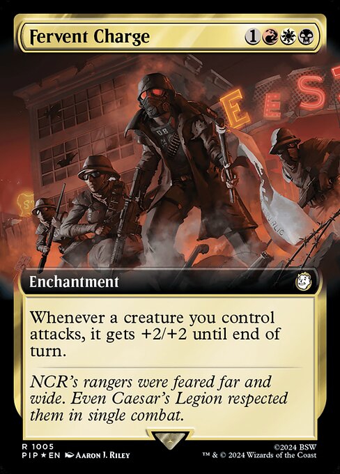 Fervent Charge, Fallout 1005, rare