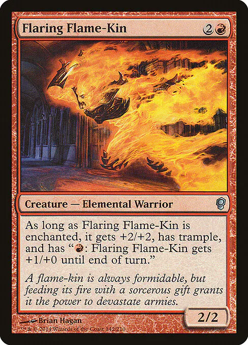 Flaring Flame-Kin, Conspiracy 142, uncommon