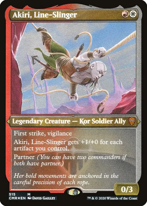 Akiri, Line-Slinger, Commander Legends 515, mythic