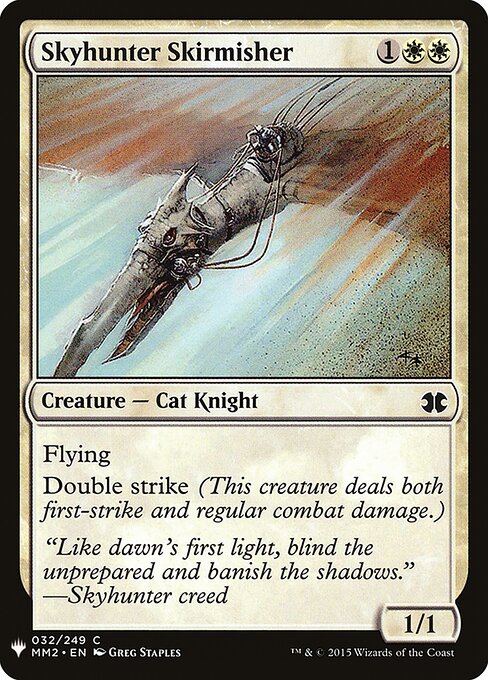 Skyhunter Skirmisher, The List MM2-32, common
