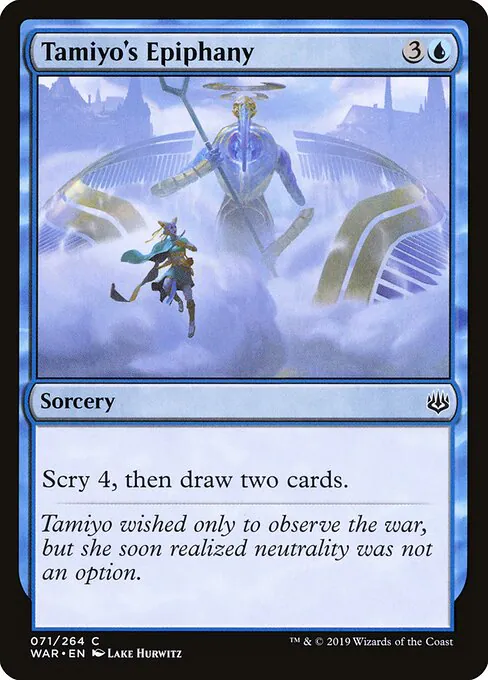 Tamiyo's Epiphany, War of the Spark 71, common