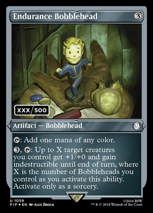 Endurance Bobblehead, Fallout 1059, uncommon