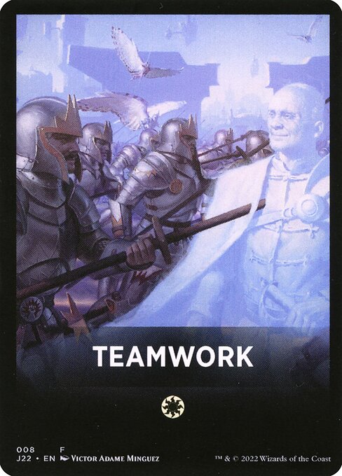 Teamwork, Jumpstart 2022 Front Cards 8, common