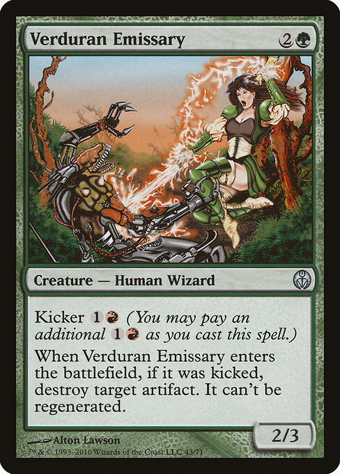 Verduran Emissary, Duel Decks: Phyrexia vs. the Coalition 43, uncommon