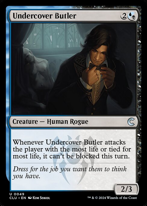 Undercover Butler, Ravnica: Clue Edition 49, uncommon