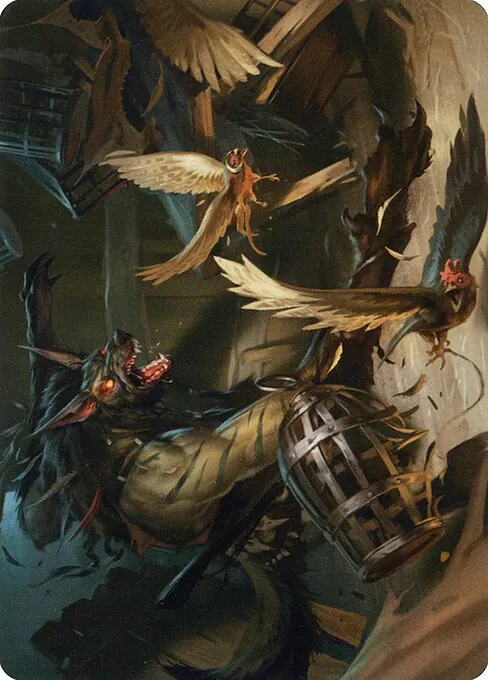 Wing Shredder // Wing Shredder, Midnight Hunt Art Series 55, common