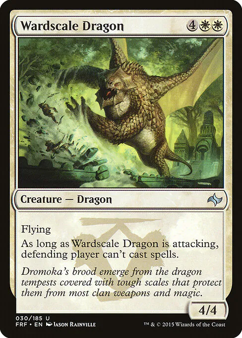 Wardscale Dragon, Fate Reforged 30, uncommon