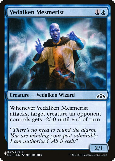 Vedalken Mesmerist, The List GRN-57, common