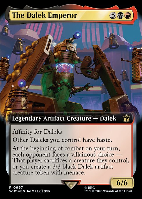 The Dalek Emperor, Doctor Who 997, rare