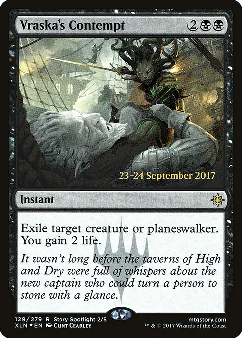 Vraska's Contempt, Ixalan Promos 129s, rare