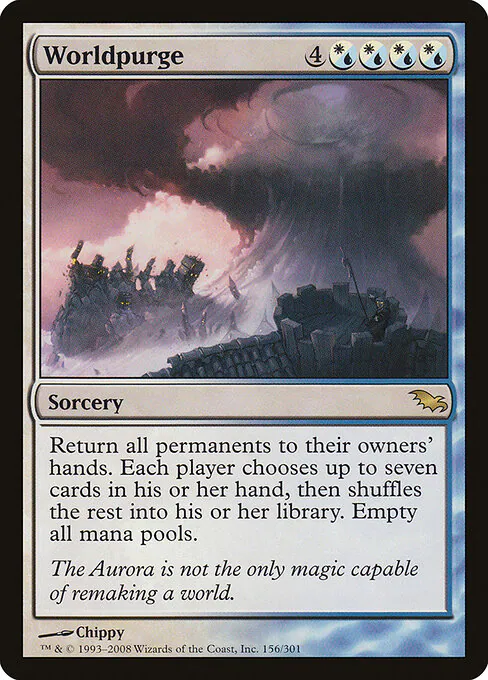 Worldpurge, Shadowmoor 156, rare