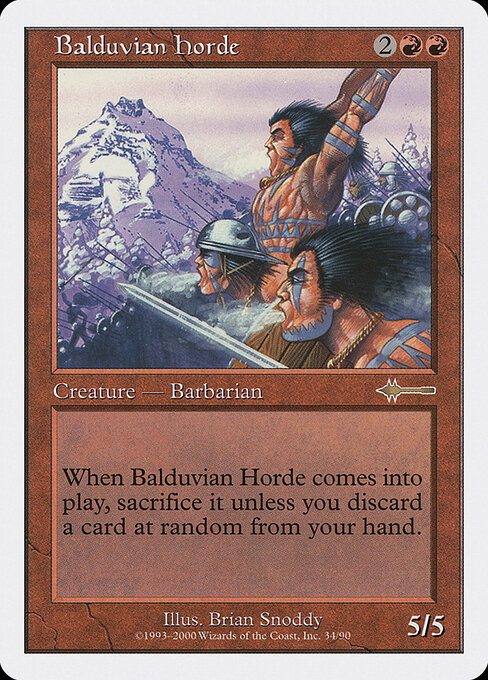 Balduvian Horde, Beatdown Box Set 34, rare