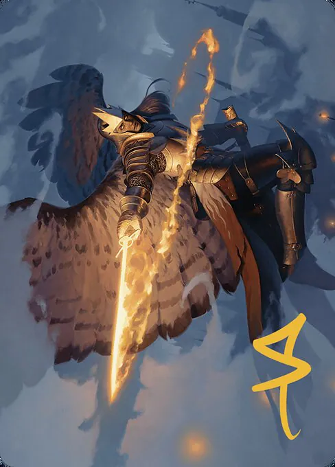 Aurelia's Vindicator // Aurelia's Vindicator, Murders at Karlov Manor Art Series 1, common