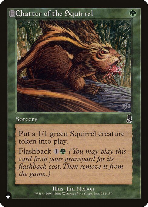 Chatter of the Squirrel, The List ODY-233, common