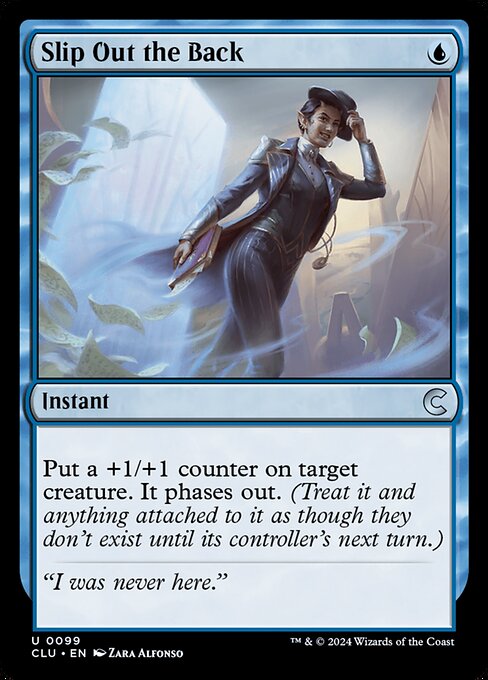 Slip Out the Back, Ravnica: Clue Edition 99, uncommon