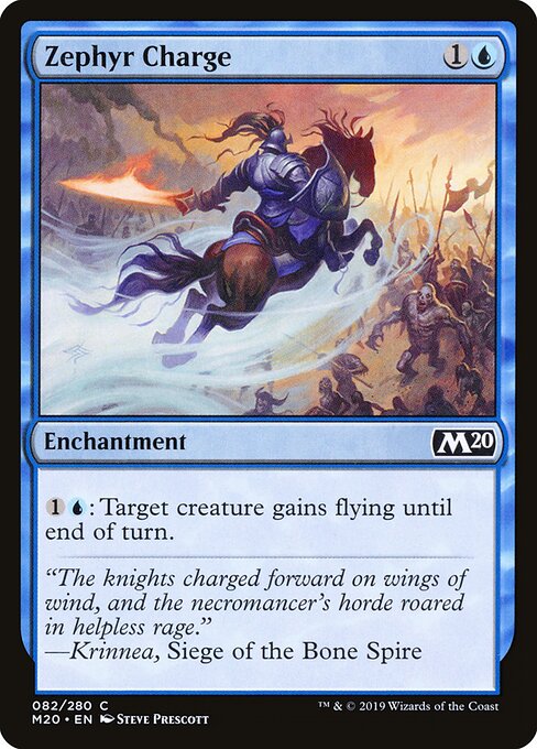 Zephyr Charge, Core Set 2020 82, common